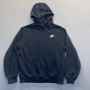 Nike Classic Solid Cowl Neck Black Hoodie Sweatshirt Women ,Teens Size XL